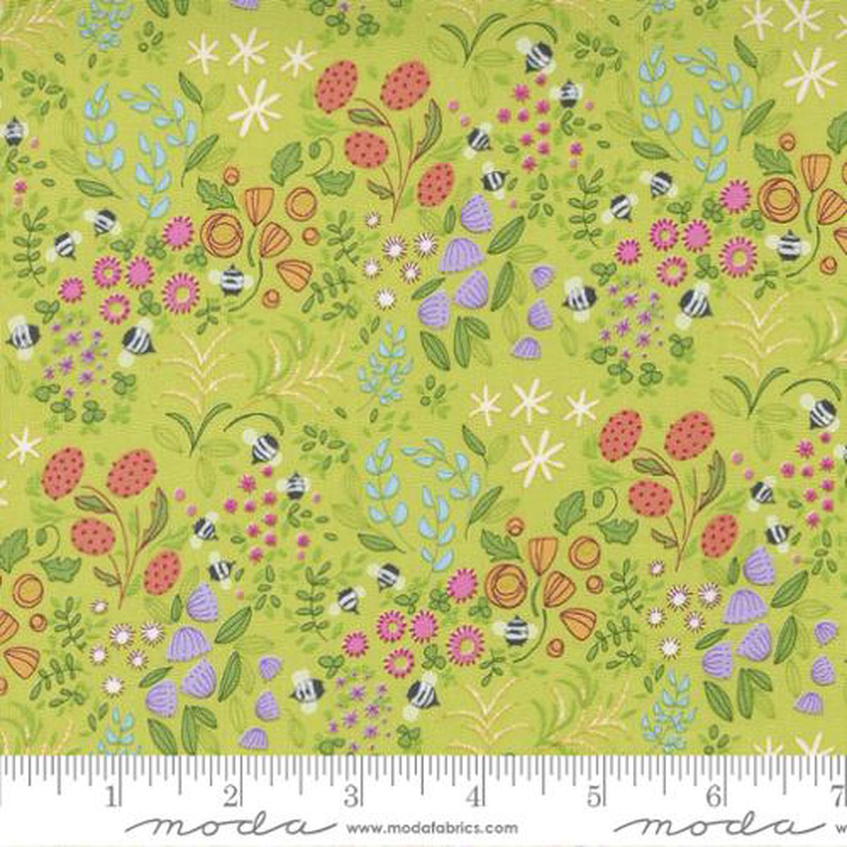 Wild Blossoms Collection Little Wild Things Cotton Fabric 48735